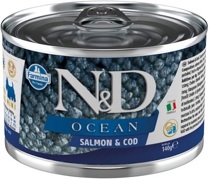 Picture of N&D Ocean Salmon & Cod Canned Adult Dog Food